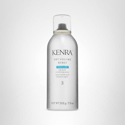Kenra Professional Dry Volume Burst 3 | Instant Volume Hairspray | Soft Hold Volumizing Spray | Dry Application | All Hair Types | 7.5 oz
