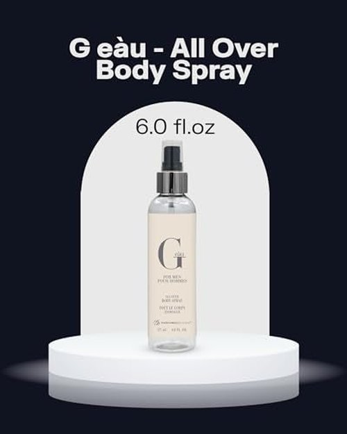 PB ParfumsBelcam G eàu All Over Body Spray for Men – Fresh Chypre Scent with Bergamot, Cedar & Patchouli – Lightweight, Refreshing Body Mist for Daily Wear, Everyday Fragrance Spray, 6.0 Fl Oz