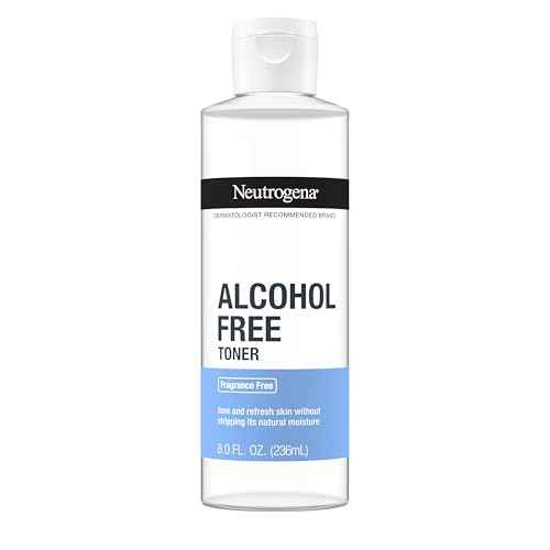 Neutrogena Alcohol-Free Gentle Daily Facial Toner, Fragrance-Free to Tone & Refresh Skin, Gently Removes Impurities & Reconditions Skin, Hypoallergenic, 8 fl. oz