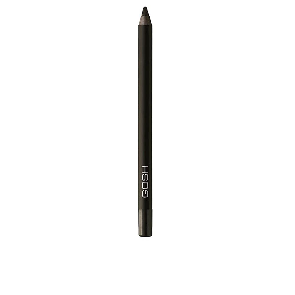 Gosh Waterproof Eyeliner - 022 Carbon Black for Long-Lasting, Smudge-Proof Definition