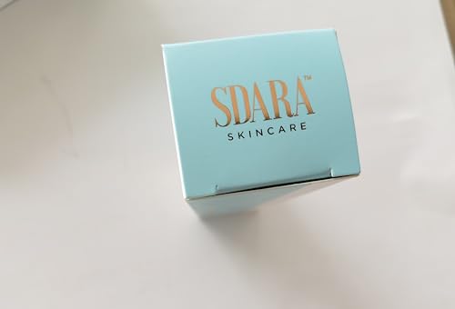 Sdara Black Derma Roller Microneedling Roller Face - Includes Free Storage Case