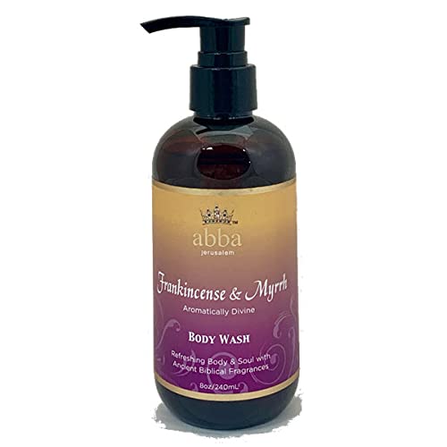 Skiennix Body Wash - Frankincense & Myrrh Scented | 8 Oz with Pump for Luxurious Cleansing
