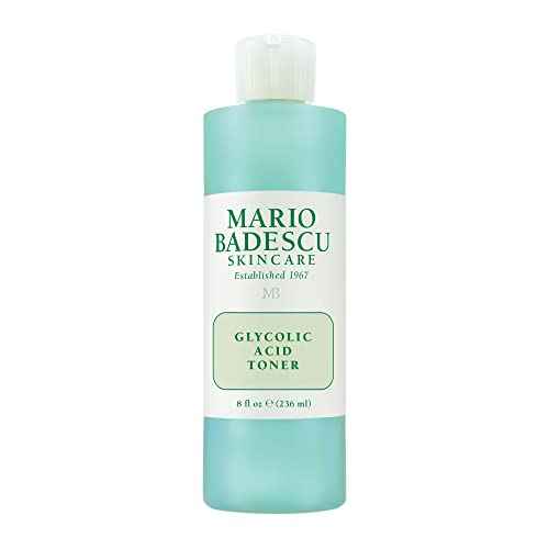 Mario Badescu Glycolic Acid Toner for Dry and Combination Skin, Alcohol-Free Facial Toner for Aging Skin, Formulated with Exfoliating Glycolic Acid & Antioxidant Grapefruit Extract