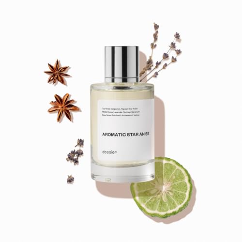 Dossier - Aromatic Star Anise - Eau de Parfum - Inspired by Luxury Perfumes - Pure Infused - For Men - Fragrance 1.7 Fl 0z (Spray 50ml)