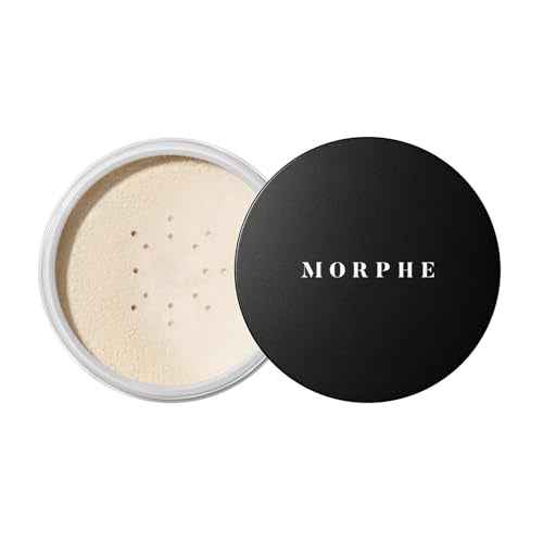 Morphe Jumbo Bake & Set Translucent Setting Powder - Lightweight, Talc-Free Finishing Powder for Face Makeup with a Soft, Natural Finish - Minimizes Shine for Up to 24HR - Translucent (0.62 oz)