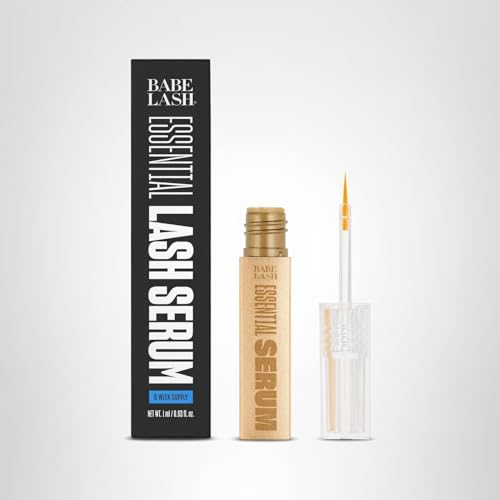 Babe Original Lash Serum - Fuller & Longer Looking Eyelashes, Lash Enhancing Serum, for Natural Lashes and Lash Extensions, 1mL, Starter Supply