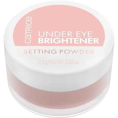 Catrice | Under Eye Brightener Setting Powder (010 | Light Rose) | Brightening, Soft Focus Effect Enriched with Hyaluronic Acid for Flawless Radiant Skin | Vegan & Cruelty Free