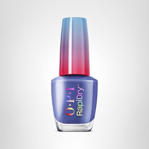OPI RapiDry To Dry For | Opaque Dark Blue Crème Quick Dry Nail Polish | Vegan, Smudge Proof, Fast Drying