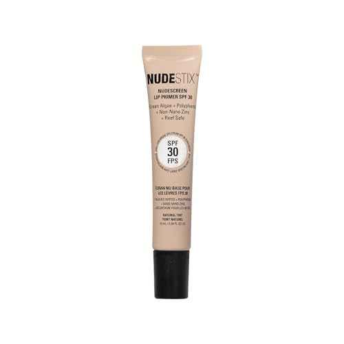 Nudestix Nudescreen Lip Primer SPF 30 ? Tinted Mineral Lip Balm & Primer with Non-Nano Zinc Oxide for Broad-Spectrum UV & Blue Light Protection | Clean, Vegan, Reef-Safe Daily Lip SPF