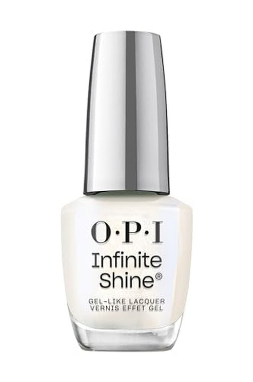OPI Infinite Shine Stay & Night | Opaque Dark Gray Pearl Long Wear Gel Like Nail Polish | Vegan, Long Lasting, Streak Free
