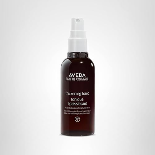 Aveda Thickening Tonic | Instantly Thickens Hair | Spray for Thin and Fine Hair | with Wheat, Corn, and Certified Organic Amla | 96% Naturally Derived*, 3.4 Fl Oz