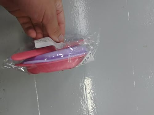 2Pcs Silicone Wax Warmer Liner, Silicone Wax Bowl for Wax Warmer, Non-Stick Wax Melt Warmer Wax Pot Replacement, Reusable Wax Melt Liner with 2 Pcs Wax Spatula Sticks for Hair Removal (Purple, Pink)