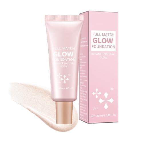 Natural Glow Illuminator Glotion - Hydrating, Long-Lasting Highlighter for Face & Body with Sheer to Light Buildable Coverage and Radiant, Sun-Kissed Look, 1.35 fl oz (#2 Light, 1 Piece)