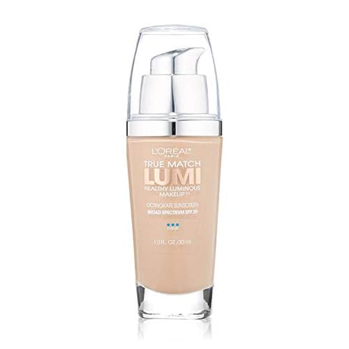 L'Oreal Paris True Match Lumi Healthy Luminous Makeup, C3 Creamy Natural, 1 fl; oz.