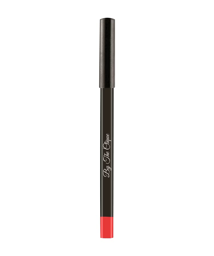 By The Clique Premium Long Lasting Matte Orange Red Lip Liner Pencil |On Fire Orange Red Ultra Wear Lip Liner