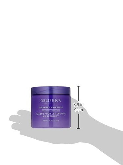Obliphica Seaberry Mask - Nourishing Hair Treatment for Medium to Coarse Hair, 1.05 lb | Restores Shine & Manageability