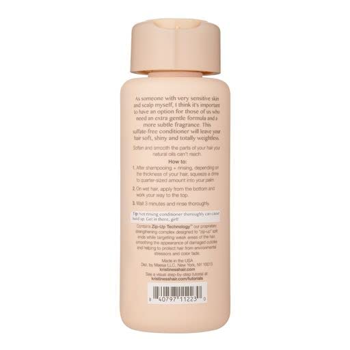 Kristin Ess Hair Extra Gentle Conditioner for Sensitive Skin + Scalp, Moisturizing + Hydrating Conditioner for Dry Hair, Vegan, Color Safe + Keratin Safe, 10 fl oz (Pack of 3)