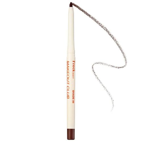 Freck MAKEOUT CLUB Nude Muse Lip Liner - Retractable Long-Lasting Pencil | Infused with Jojoba & Hyaluronic Acid | Vegan, Cruelty-Free, Rich Chocolate Brown, 0.12oz