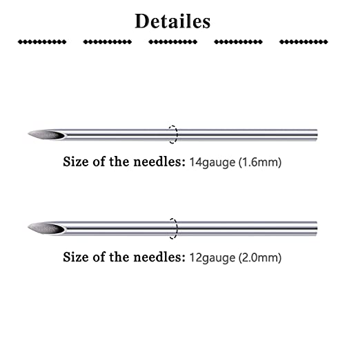 QWALIT Belly Button Piercing Kit Belly Piercing Kit Navel Piercing Kit Stainless Steel