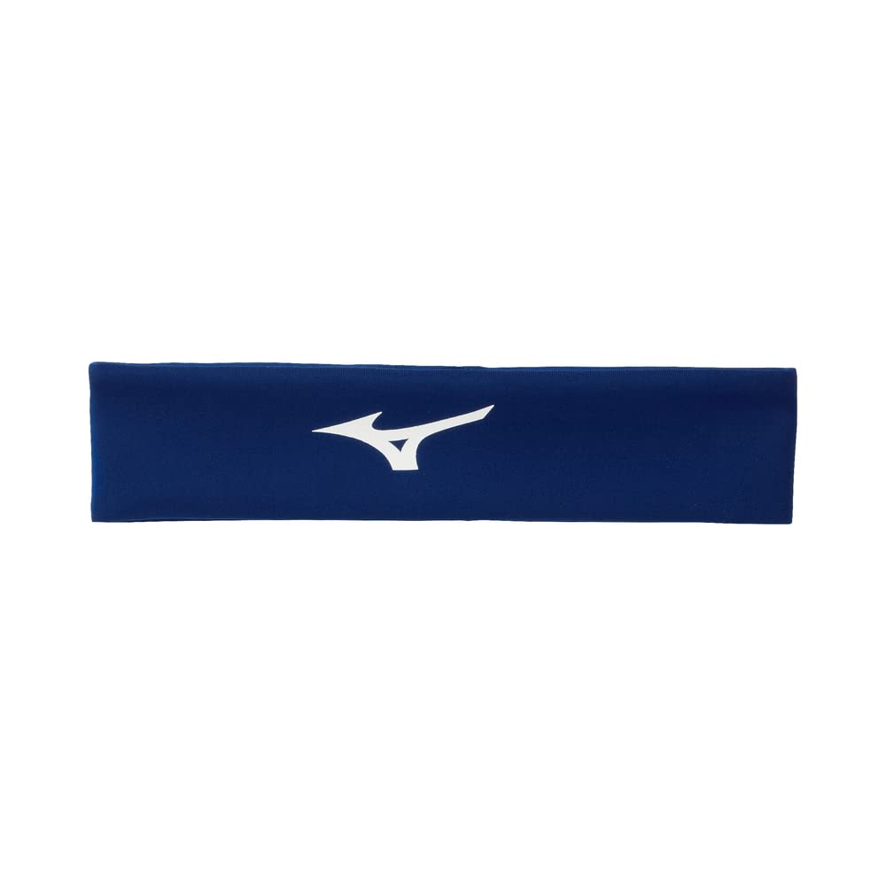 Mizuno Player Headband, Navy, One Size Fits Most