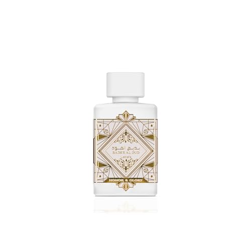 Lattafa Bade'e Al Oud Honor & Glory - Fruity, Vanilla, Warm Spicy, Woody - Eau de Parfum Long-Lasting Fragrance for Unisex, 3.40 Ounce / 100 ml | Unisex
