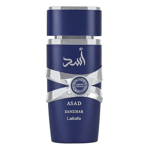 Lattafa Asad Zanzibar Limited Edition EDP For Men 3.4 Fl Oz
