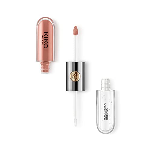 Kiko Milano - Unlimited Double Touch 129 Liquid Lipstick With A Bright Finish In A Two-step Application. lasts Up To 16 hours. No-transfer base Colour.