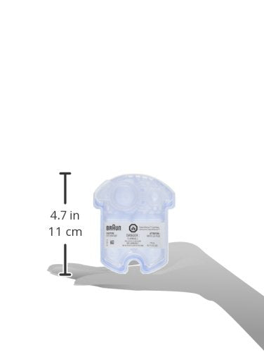 Braun Clean & Renew Refill Cartridges CCR, Replacement Shaver Cleaner Solution for Clean&Charge Cleaning System, Pack of 3
