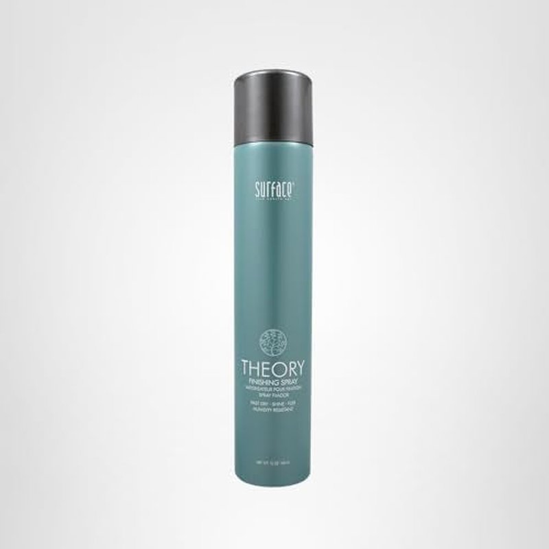 SURFACE Hair Theory Finishing Spray, Medium Hold Flexible Styling Hairspray - Thermal Protection with Medium Shine - Lasting Control, 12 Oz (Packaging may vary)