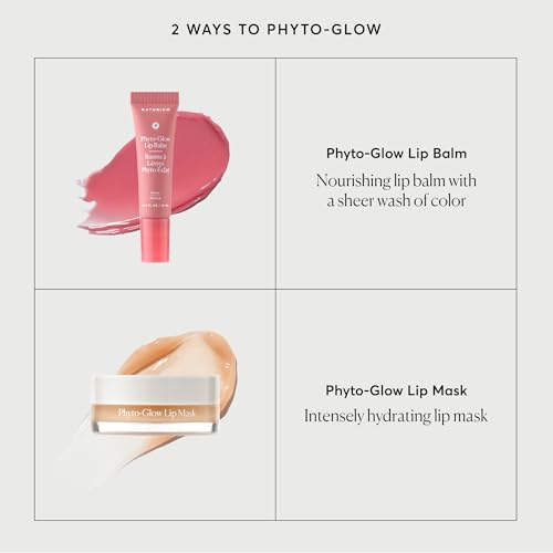 Naturium Phyto-Glow Lip Balm, Hydrating Lip Care with a Glossy Finish, 0.34 oz Spice