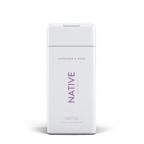 TKK Native Body Wash - Lavender & Rose Scent | 11.5 oz (340ml) - Convenient 2-Pack
