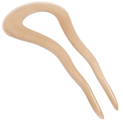 Camila Paris CP2469 French Twist Stick Clip Pins, Handmade, Tokyo, Girls Hair Pin U-Shaped Hair Fork for Girls Spiral Updo Chignon Bun Holder, Fashion Styling Hair Accessories for Women Made in France