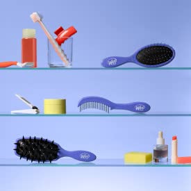 Wet Brush Custom Care Treatment Brush - Purple for Effortless Detangling and Smooth Hair