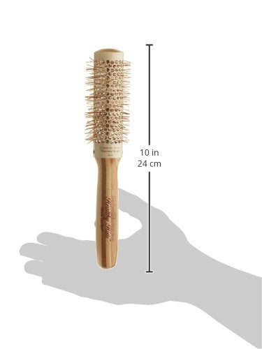 Olivia Garden Healthy Hair Eco-Friendly Bamboo Ionic Thermal Round Hair Brush HH-23 (1")