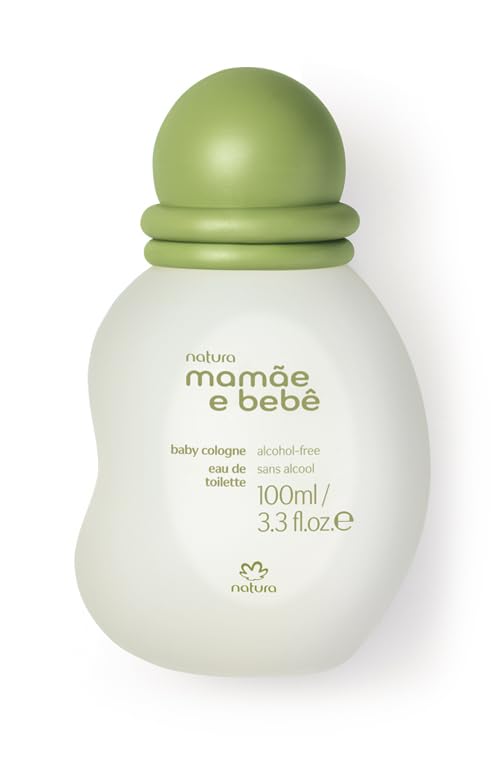 Natura - Mom & Baby Triple Care Set | Brazilian Vegan, Hypoallergenic Moisturizer, Cleanser & Cologne