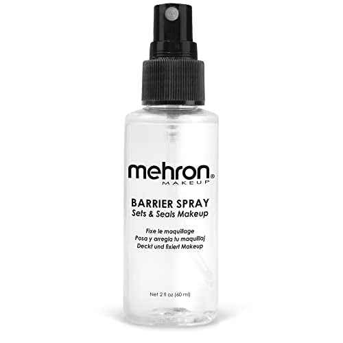 Mehron Makeup Barrier Spray | Makeup Setting Spray for Face 2 fl oz (60 ml)