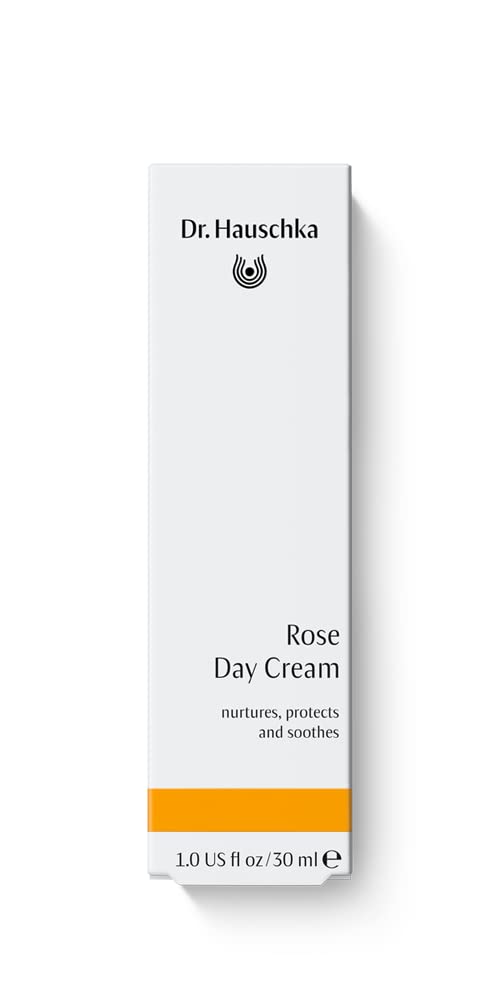 Dr. Hauschka Rose Day Cream - Daily Moisturizer for Dry, Sensitive Skin | 1.0 Fl Oz with Shea Butter & Avocado Oil