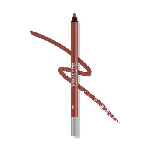 Urban Decay 24/7 Glide-On Waterproof Lip Pencil, Smudge-Proof, Longwearing Lip Liner, Smooth & Creamy Colors, Moisturizing Formula with Vitamin E, Prevents Lip Color from Feathering - 0.04 oz