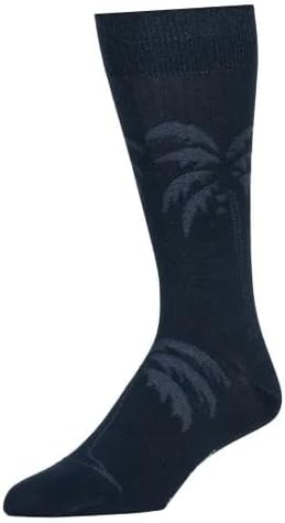 Tommy Bahama Men's Casual Crew Socks - Comfortable 6-Pair Set for Everyday Wear