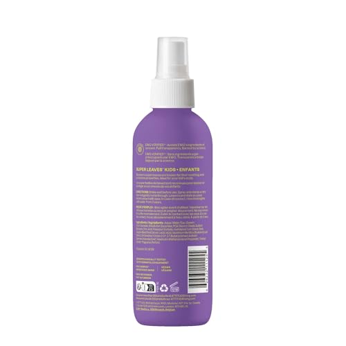 ATTITUDE Rinse-free Hair Detangler for Kids, EWG Verified Leave In Product, Plant- and Mineral-Based Ingredients, Vegan