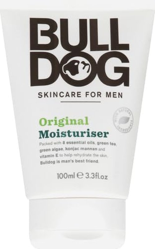 BULLDOG Face Moisturizer for Men - Original Formula, Hydrating & Nourishing, 3.3 Fl Oz