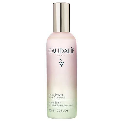 Caudalie Beauty Elixir Face Mist: Toner That Tightens Pores + Reduces Dullness + Sets Makeup - 30 mL