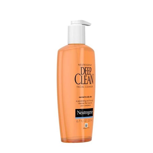 Neutrogena Deep Clean Facial Cleanser - Beta Hydroxy Acid Formula for Oily Skin | 6.7 fl. oz, 6-Pack