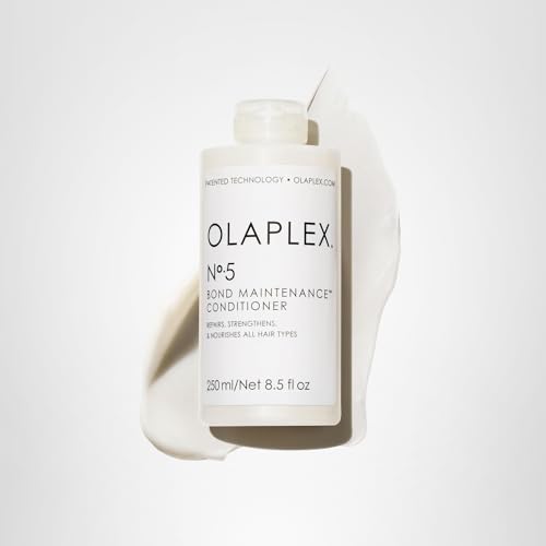 Olaplex Nº.5 Bond Maintenance™ Hair Strengthening Conditioner: Repairs Damage & Defend Against Future Breakage | Reduce Frizz | For Coily, Curly, Straight, and Wavy, 250 mL / 8.5 Fl. Oz.