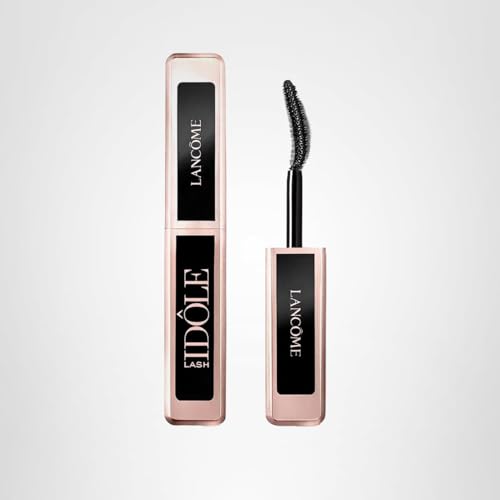 Lancôme Lash Idôle Lash-Lifting & Volumizing Mascara – Instant Volume, Length & Lift – Smudge-Proof, 24H Wear, Lengthening Mascara, Travel Size – Black Mascara