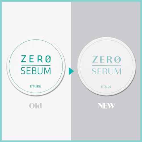 ETUDE Zero Sebum Loose Powder for Face | Lightweight Oil Control No Sebum Loose Face Powder with 80% Mineral | Long Lasting for Setting or Foundation Makes Skin Downy