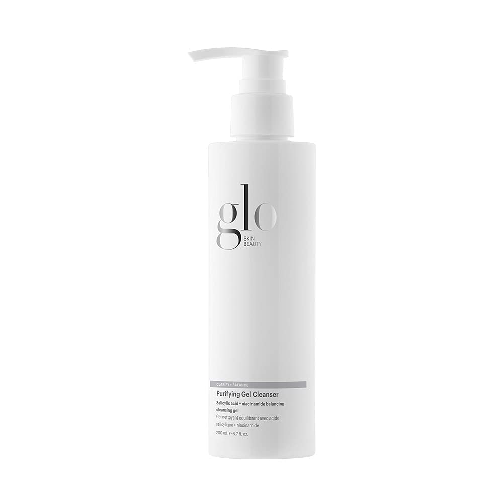 Glo Skin Beauty Purifying Gel Cleanser & Oil-Free Moisturizer Bundle - Perfect for Clear Skin