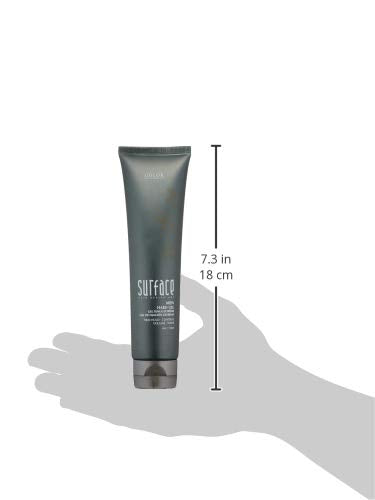 Surface Hair Hard Gel for Men - Strong Hold & Shine, 4 Fl Oz