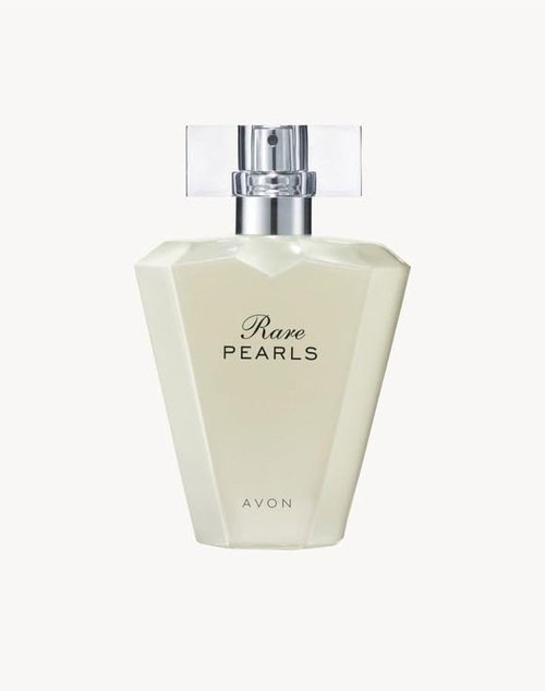 AVON Rare Pearls Eau De Parfum for Women - Long Lasting Soft Floral Fragrance with Magnolia & Rosewood | 1.7 fl oz Travel Size