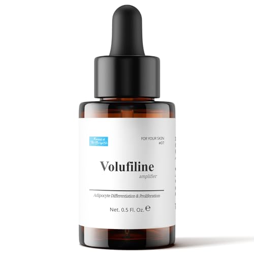 Volufiline Serum 0.5 fl. oz. / 15 ml/Volufiline Oil for face, breast, butt, Skin Elasticity, 100% Genuine, France Sederma, Cosmetic Ingredient booster korean volifiline glass bottle
